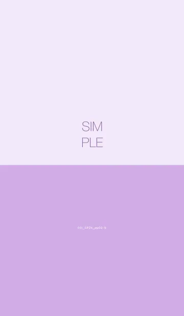 [LINE着せ替え] 00l_24_パープル2-9の画像1