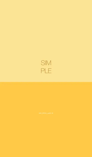 [LINE着せ替え] 00l_24_イエロー3-9の画像1