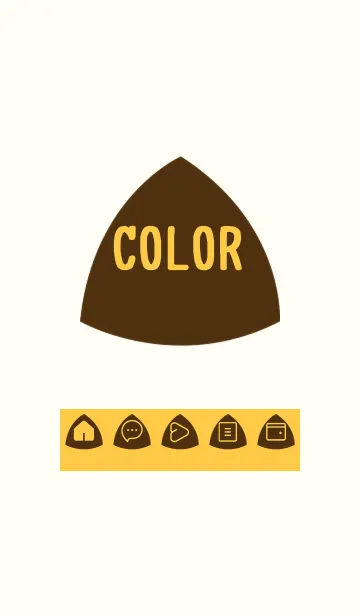 [LINE着せ替え] yellow color L28の画像1