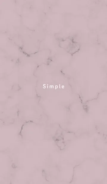 [LINE着せ替え] Simple Marble_dustypink09_1の画像1