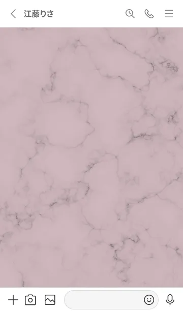 [LINE着せ替え] Simple Marble_dustypink09_1の画像2