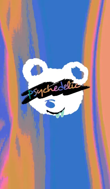 [LINE着せ替え] サイケデリック ベア 111の画像1