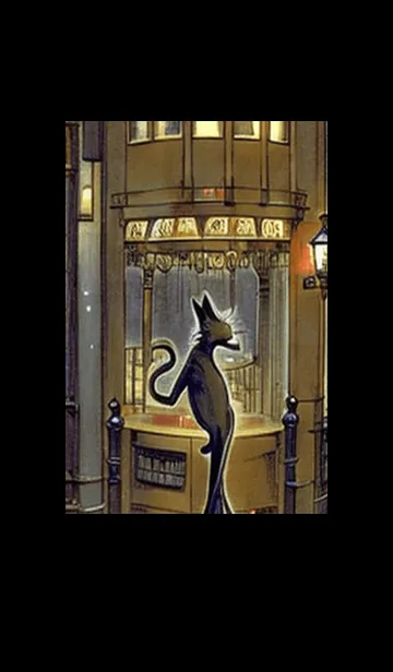 [LINE着せ替え] 猫紳士街#FH017。の画像1