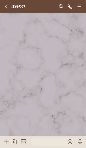 [LINE着せ替え] Simple Marble_Greige02_1の画像2
