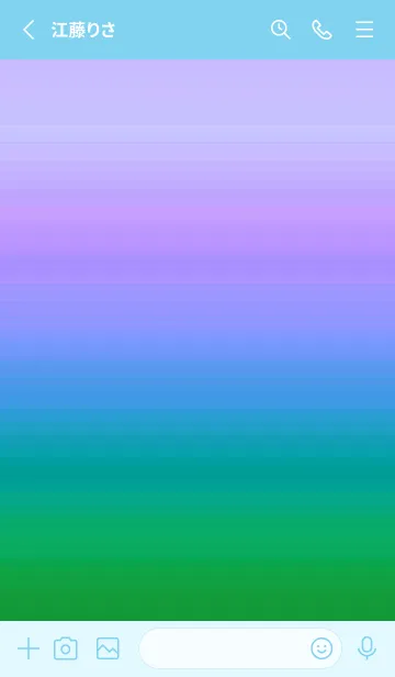 [LINE着せ替え] シンプル グラデーション _131の画像2