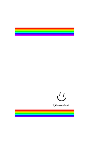 [LINE着せ替え] スマイルと虹★の画像1