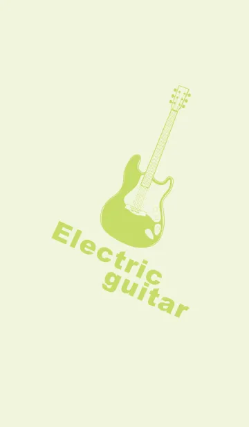 [LINE着せ替え] ELECTRIC GUITAR CLR 白百合の画像1