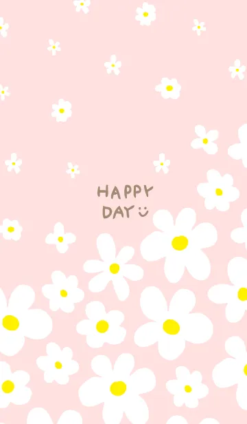 [LINE着せ替え] 白い花 可憐30の画像1