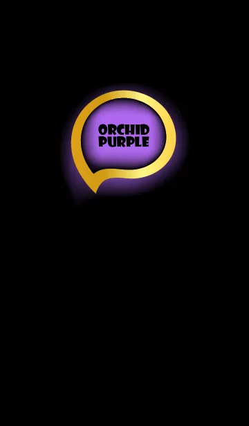 [LINE着せ替え] Orchid Purple Gold Black Theme (JP)の画像1