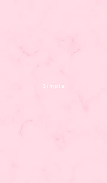 [LINE着せ替え] Simple Marble_pink11_1の画像1