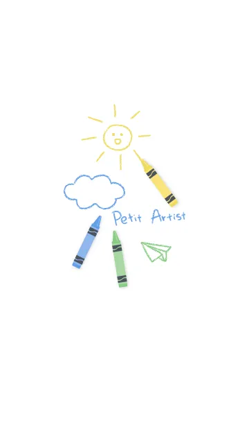 [LINE着せ替え] Petit Artistの画像1