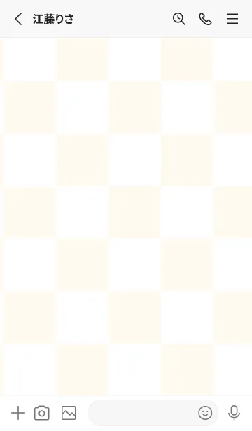 [LINE着せ替え] フローラルホワイト■ホワイト.TKCの画像2