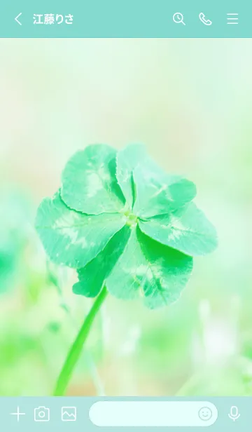 [LINE着せ替え] 七つ葉のクローバー 無限の幸福 #1-20の画像2