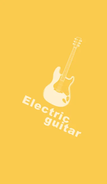 [LINE着せ替え] ELECTRIC GUITAR CLR 支子色の画像1