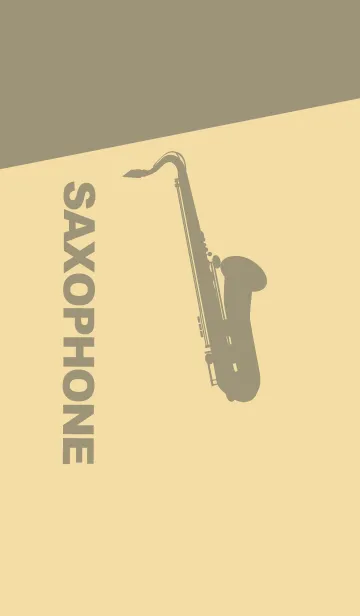 [LINE着せ替え] Saxophone CLR 砥粉色の画像1
