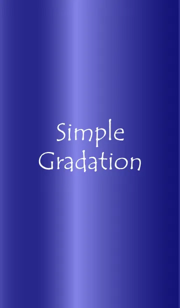 [LINE着せ替え] Simple Gradation -GlossyBlue 24-の画像1