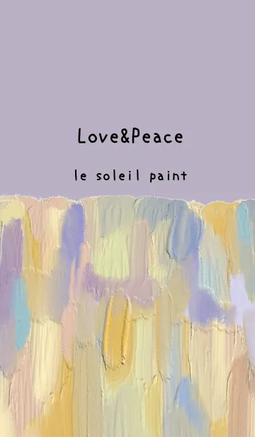 [LINE着せ替え] 油絵アート【le soleil paint 468】の画像1