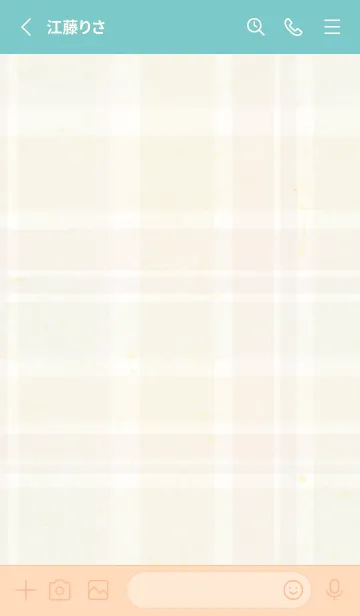 [LINE着せ替え] チェックくすみカラー8の画像2