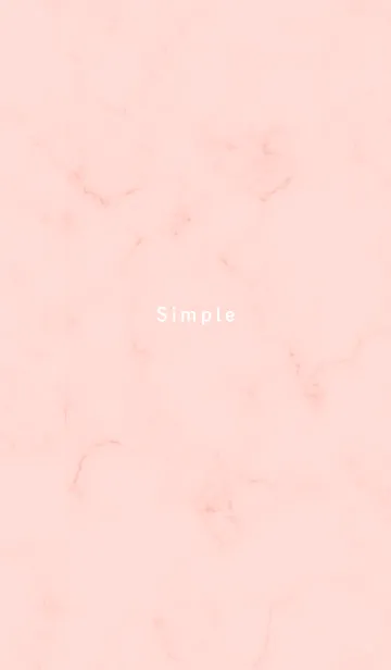 [LINE着せ替え] Simple Marble_babypink10_1の画像1