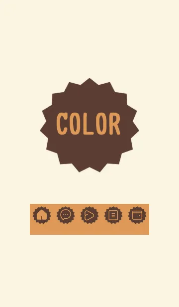 brown color M30の着せ替えメイン画像