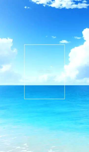 [LINE着せ替え] Ocean Theme - 020 BUの画像1