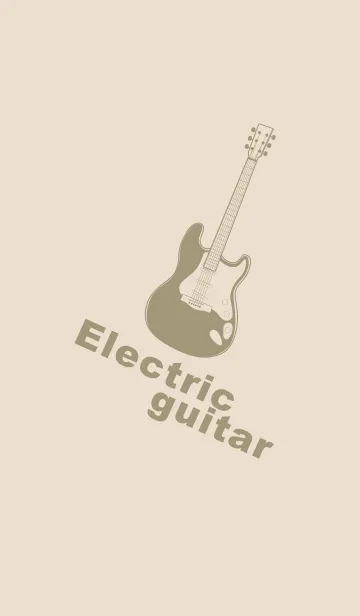 [LINE着せ替え] ELECTRIC GUITAR CLR 蒸栗色の画像1