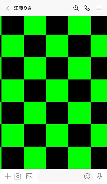 [LINE着せ替え] ライム■ブラック.TKCの画像2
