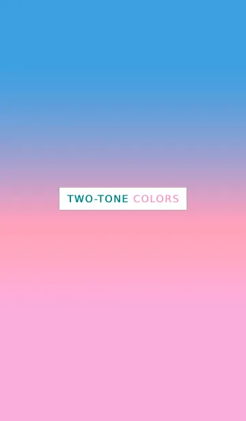 [LINE着せ替え] ツートーン カラーズ 9の画像1