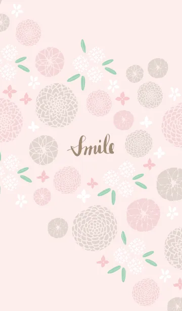 [LINE着せ替え] まんまる花 かわいい27の画像1