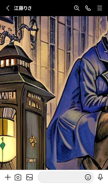 [LINE着せ替え] 猫紳士街#FK016。の画像2