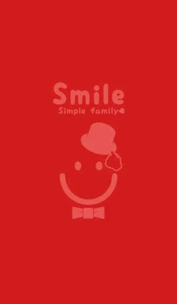 [LINE着せ替え] スマイル＆紳士 ルージュの画像1