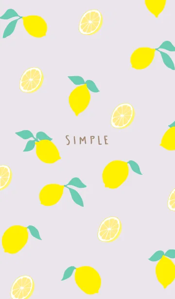 [LINE着せ替え] レモン くすみカラー14の画像1