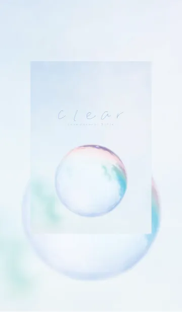 [LINE着せ替え] Clear 16／ナチュラルスタイルの画像1