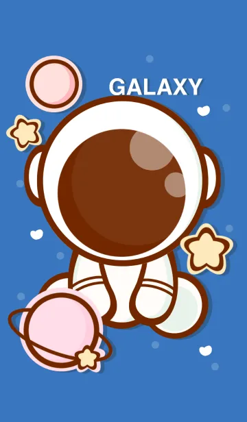 [LINE着せ替え] Pastel galaxy :)の画像1