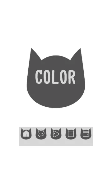 [LINE着せ替え] bw color N28の画像1