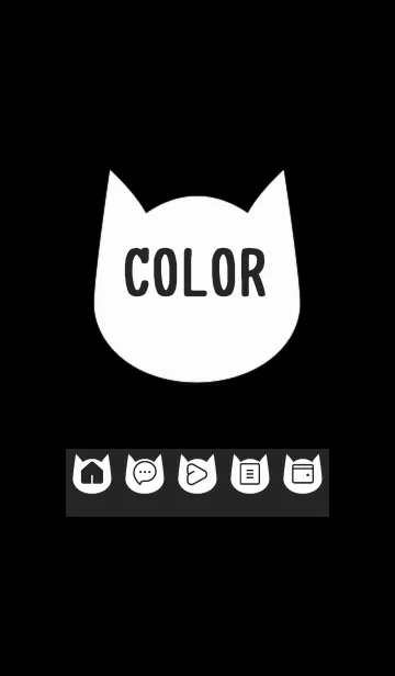 [LINE着せ替え] bw color N30の画像1