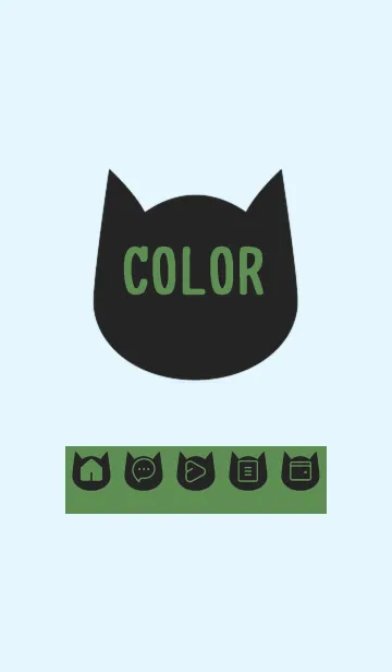 [LINE着せ替え] blue color N29の画像1