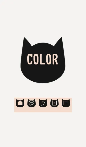 [LINE着せ替え] brown color N28の画像1