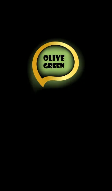 [LINE着せ替え] Olive Green Gold Black Theme (JP)の画像1