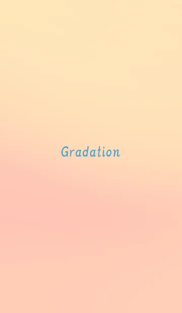 [LINE着せ替え] gradation YELLOW&PINK 84の画像1