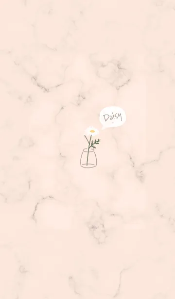 [LINE着せ替え] デイジーマーブル♡orange14_1の画像1