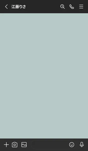 [LINE着せ替え] Chic&Beauty♡大人女子色♡Sky Grayの画像2