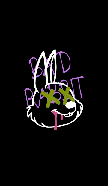 [LINE着せ替え] バッド ラビット 199の画像1