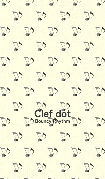 [LINE着せ替え] Clef dot バトルシップグレイの画像1