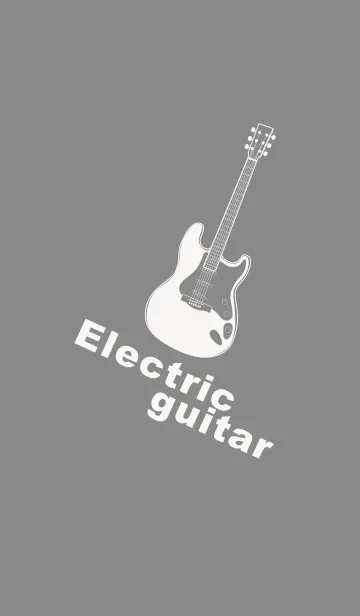 [LINE着せ替え] ELECTRIC GUITAR CLR バトルシップグレイの画像1