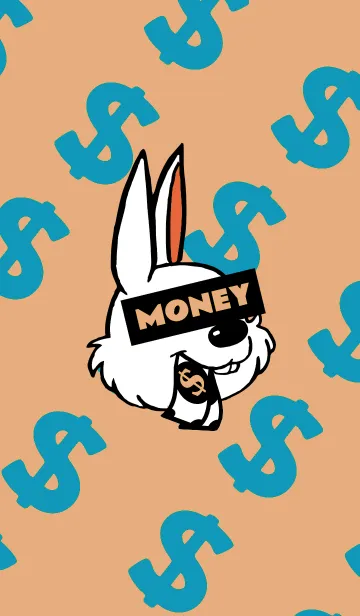 [LINE着せ替え] マネー ラビット 378の画像1