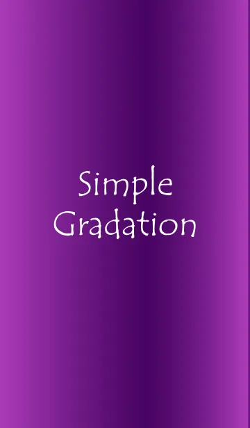 [LINE着せ替え] Simple Gradation -GlossyPurple 20-の画像1