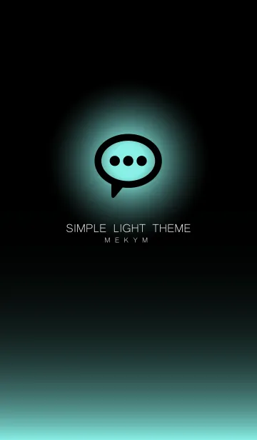 [LINE着せ替え] SIMPLE LIGHT ICON-GRADATION- 20の画像1