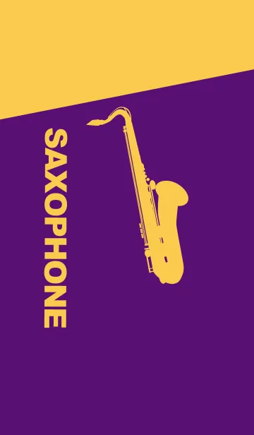 [LINE着せ替え] Saxophone CLR ビオレの画像1