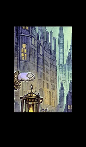 [LINE着せ替え] 猫紳士街#FL018。の画像1